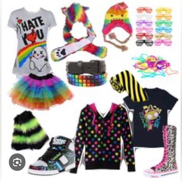 Where can I find these clothes. Scenecore clothes only plz. XD :3 - Picture 2 of 2